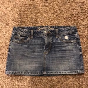 Blue jean skirt by AE
